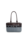 Retro Colorblock Bowling Bag
