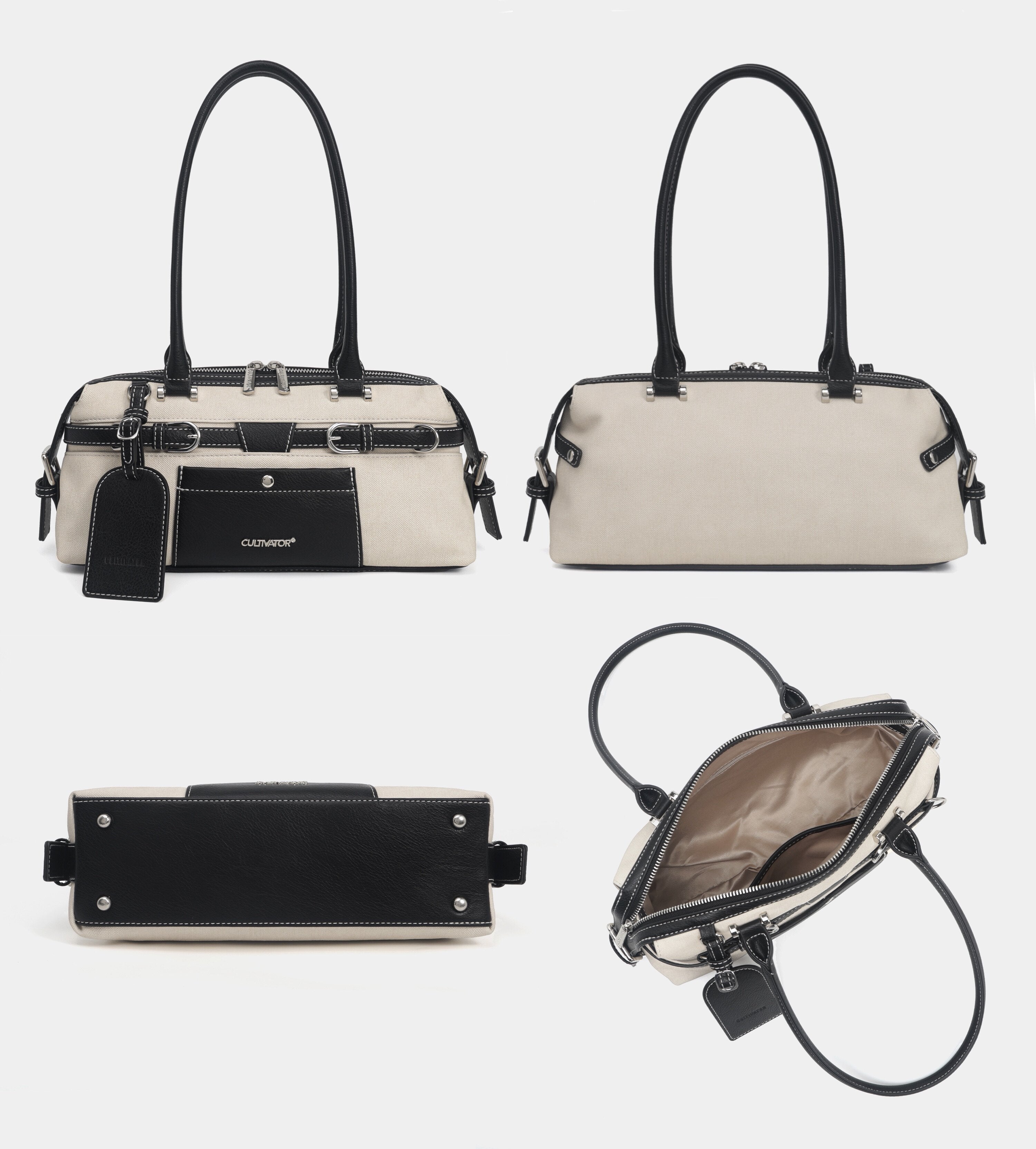 Vintage Baguette Shoulder Bag