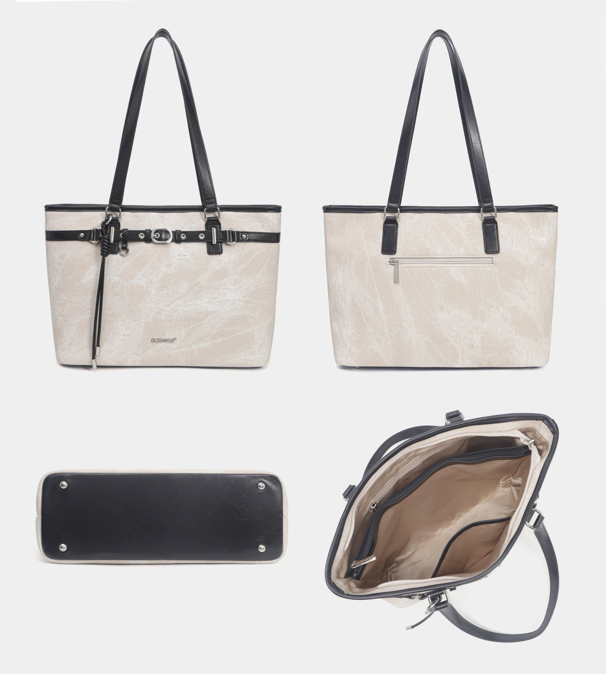 Large Basket Tote Bag