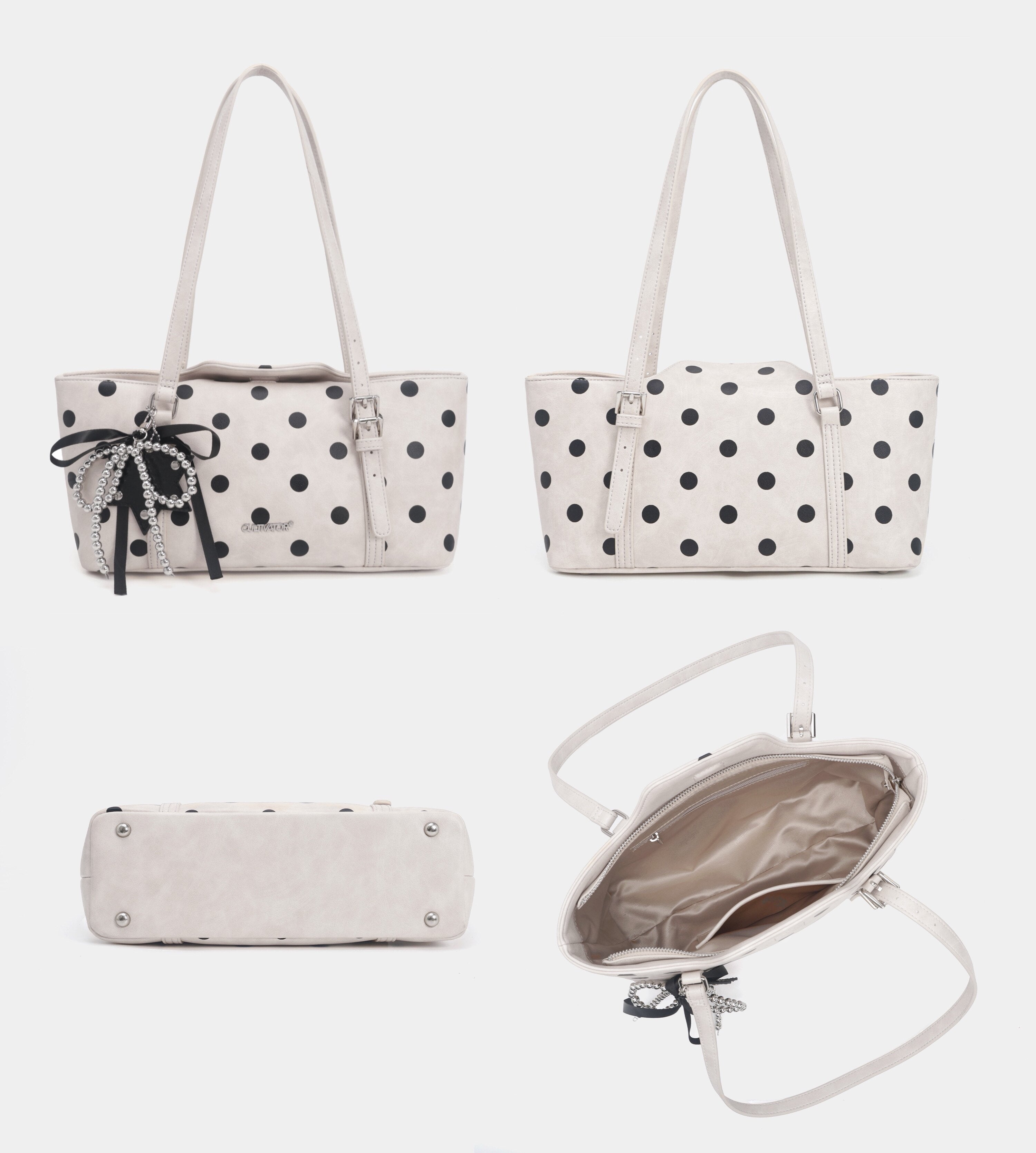 Polka Dot Underarm Bag