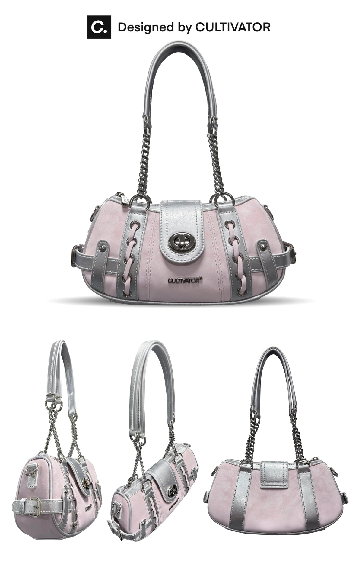 Y2K Chain Underarm Bag
